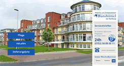 Desktop Screenshot of haus-barsbuettel.de